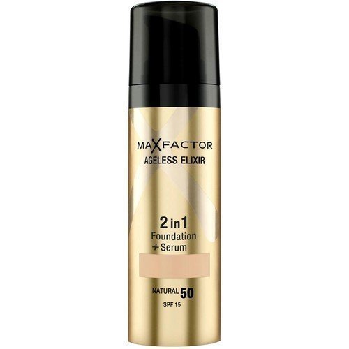 Max Factor Ageless Elixir 2-in-1 Foundation + Serum SPF 15 45 Warm Almond