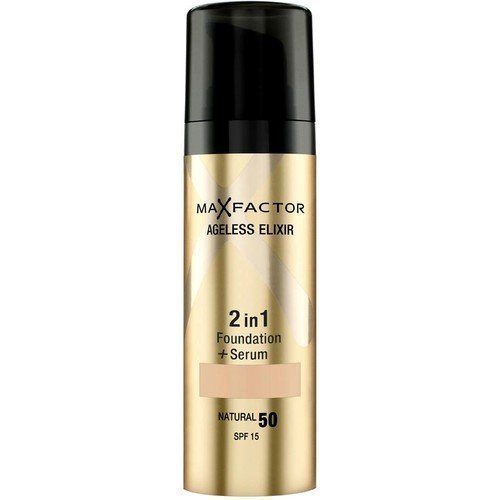 Max Factor Ageless Elixir 2-in-1 Foundation + Serum SPF 15 45 Warm Almond