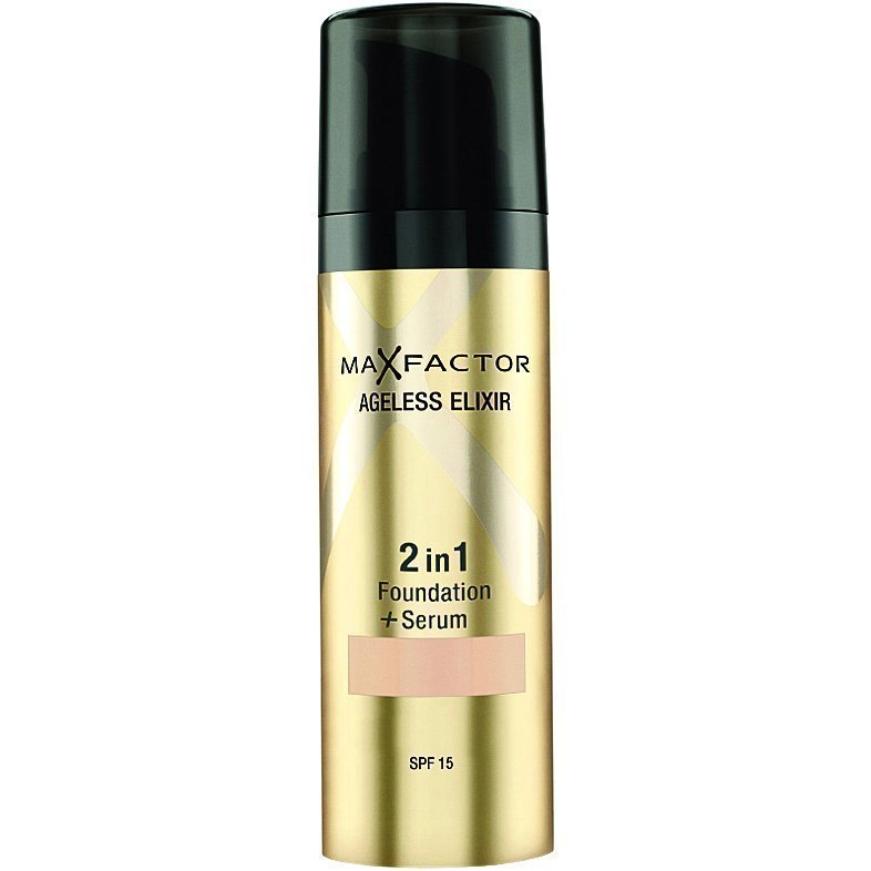 Max Factor Ageless Elixir Foundation 40 Light Ivory