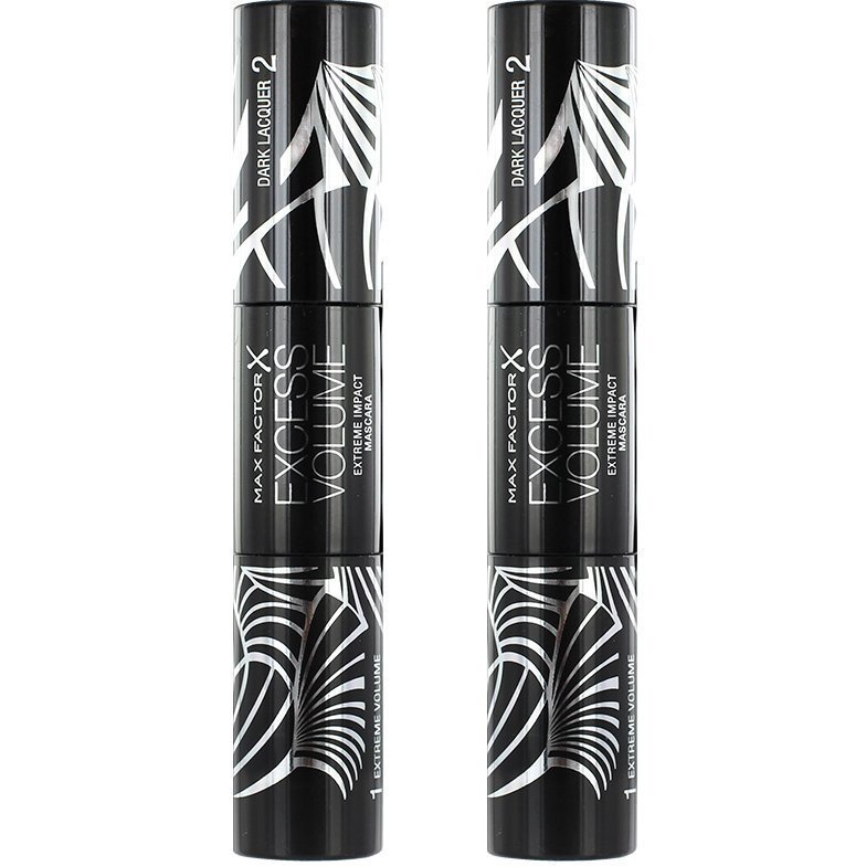 Max Factor Excess Volume Extreme Impact Mascara Duo Black x 2