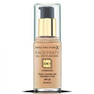 Max Factor Facefinity 3 In 1 Foundation Various Shades Golden