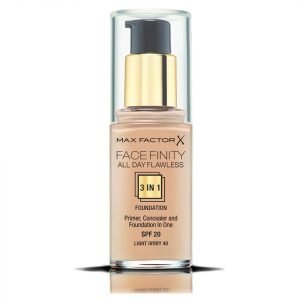 Max Factor Facefinity 3 In 1 Foundation Various Shades Ivory