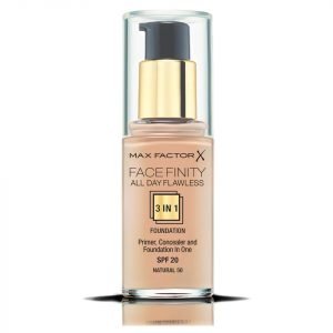 Max Factor Facefinity 3 In 1 Foundation Various Shades Natural