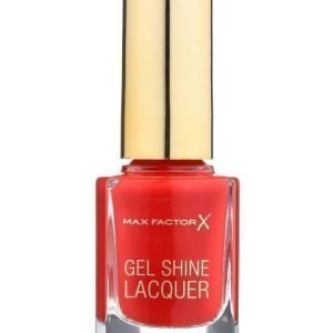 Max Factor Gel Shine Lacquer kynsilakka 25 patent poppy