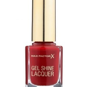 Max Factor Gel Shine Lacquer kynsilakka 50 radiant ruby