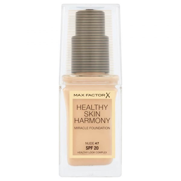 Max Factor Healthy Skin Harmony Foundation 30 Ml 47 Nude