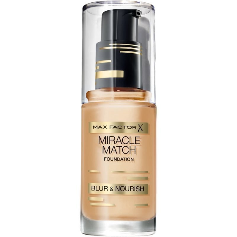 Max Factor Miracle Match Foundation 45 Warm Almond 30ml