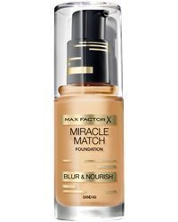Max Factor Miracle Match Foundation 45 Warm Almond