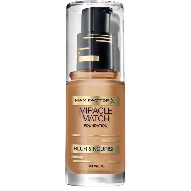 Max Factor Miracle Match Foundation 80 Bronze 30ml