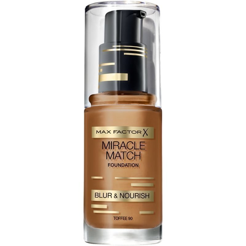 Max Factor Miracle Match Foundation 90 Toffee 30ml