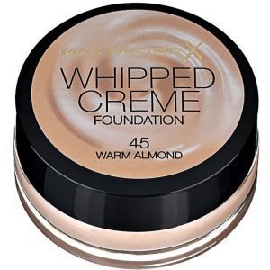 Max Factor Whipped Creme foundation 45 warm almond