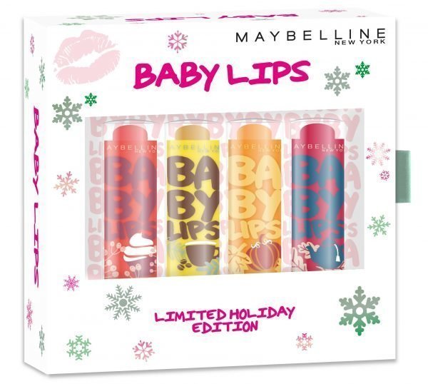Maybelline Baby Lips Holiday Spice Lahjapakkaus 2016