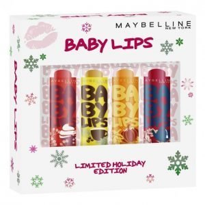 Maybelline Baby Lips Holiday Spice Xmas Box Lahjapakkaus