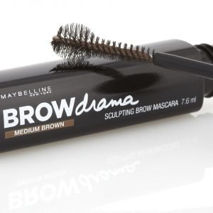 Maybelline Brow Drama Sculpting Brow Mascara Various Shades Medium Brown