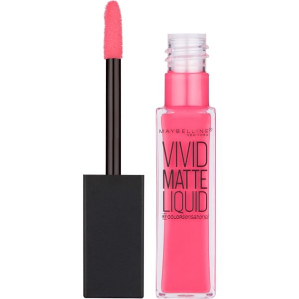 Maybelline Color Sensational Vivid Matte Liquid Lipstick 8 Ml Various Shades 20 Coral Courage