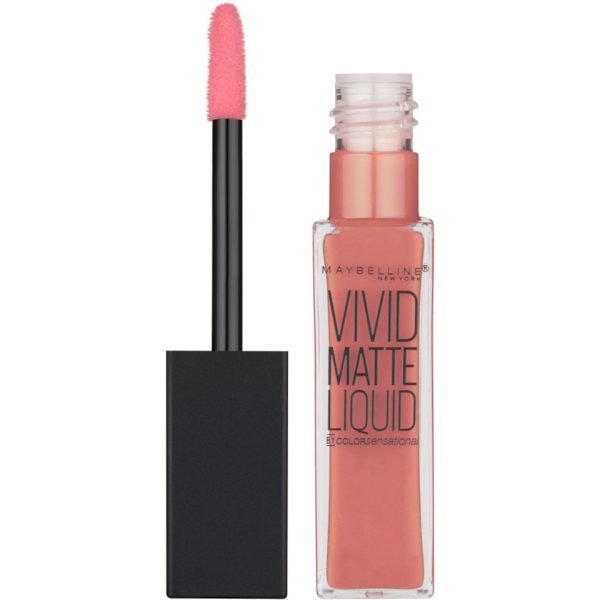 Maybelline Color Sensational Vivid Matte Liquid Lipstick 8 Ml Various Shades 50 Nude Thrill