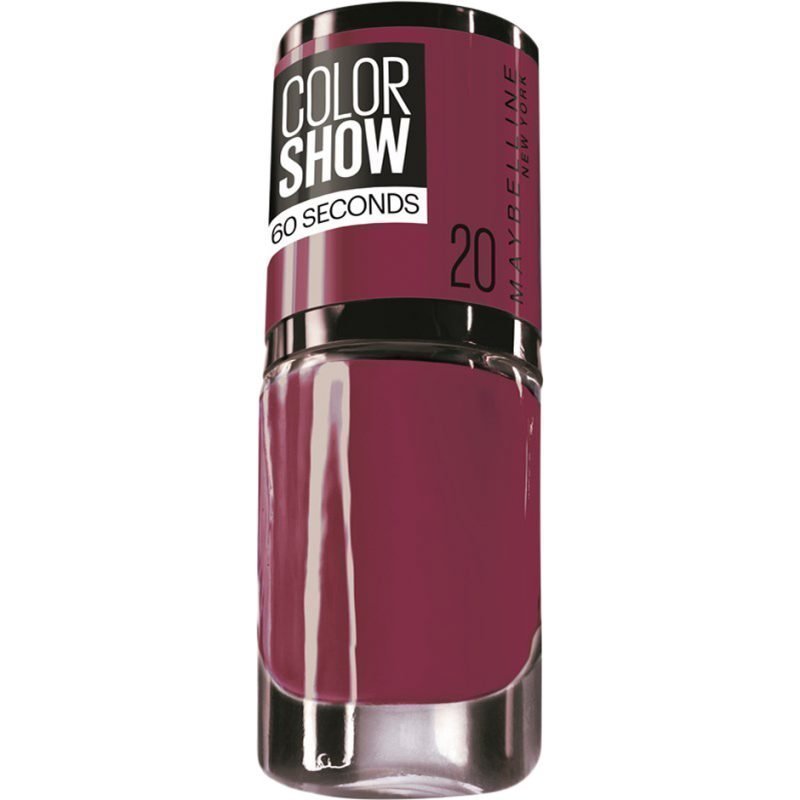 Maybelline Color Show Nail Polish 20 Blush Berry 7ml