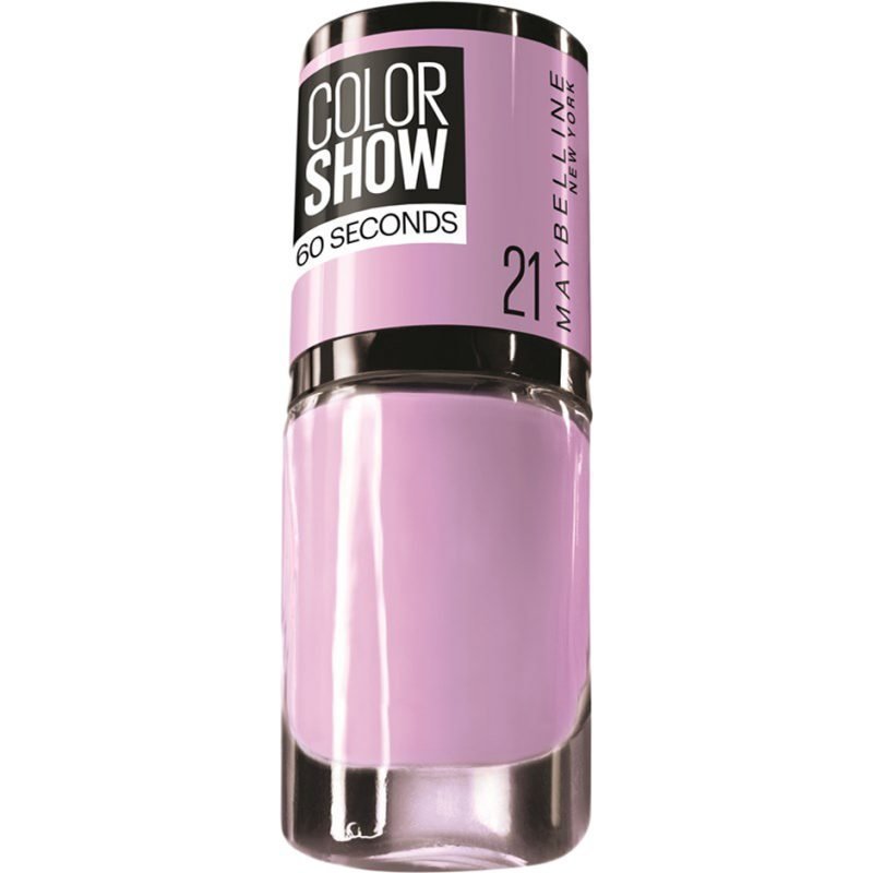 Maybelline Color Show Nail Polish 21 Liliac Wine 7ml