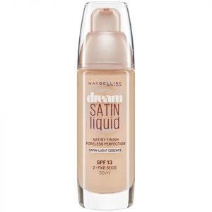 Maybelline Dream Satin Liquid Foundation 30 Ml Various Shades 02 Fair Beige