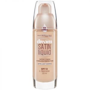 Maybelline Dream Satin Liquid Foundation 30 Ml Various Shades 03 True Ivory