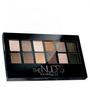 Maybelline Eye Shadow Pallet The Nudes Luomiväri Monivärinen