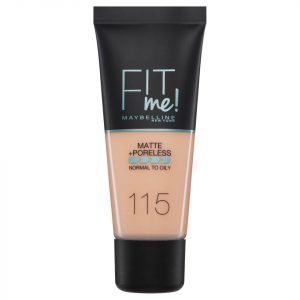 Maybelline Fit Me! Matte And Poreless Foundation 30 Ml Various Shades 115 Ivory