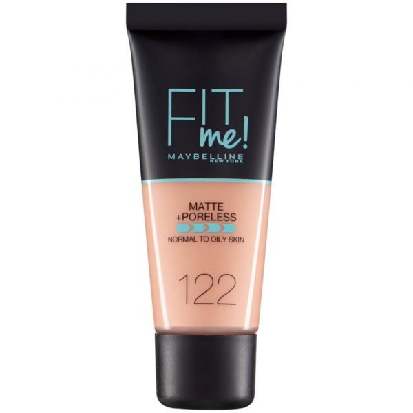 Maybelline Fit Me! Matte And Poreless Foundation 30 Ml Various Shades 122 Creamy Beige