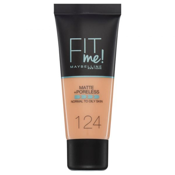 Maybelline Fit Me! Matte And Poreless Foundation 30 Ml Various Shades 124 Soft Sand