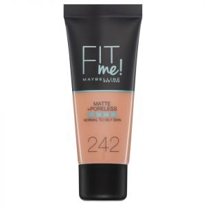 Maybelline Fit Me! Matte And Poreless Foundation 30 Ml Various Shades 242 Light Honey