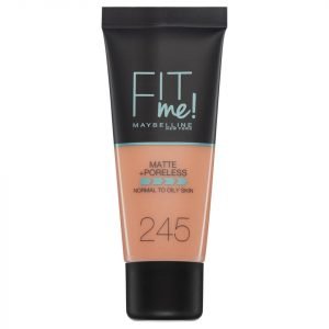 Maybelline Fit Me! Matte And Poreless Foundation 30 Ml Various Shades 245 Classic Beige