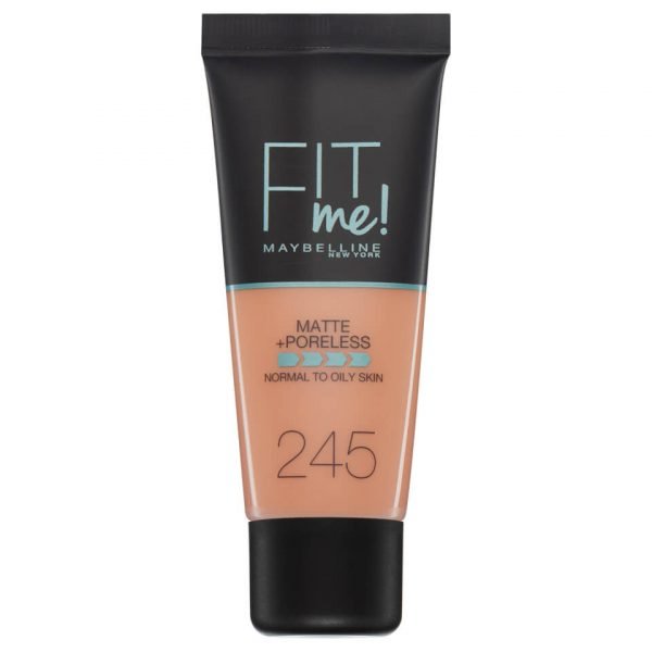 Maybelline Fit Me! Matte And Poreless Foundation 30 Ml Various Shades 245 Classic Beige