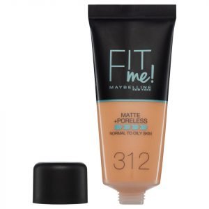 Maybelline Fit Me! Matte And Poreless Foundation 30 Ml Various Shades 312 Golden