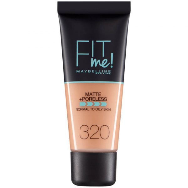 Maybelline Fit Me! Matte And Poreless Foundation 30 Ml Various Shades 320 Natural Tan