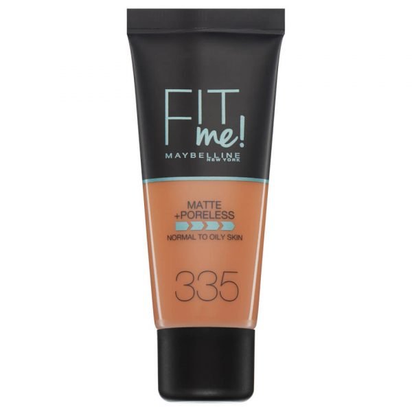 Maybelline Fit Me! Matte And Poreless Foundation 30 Ml Various Shades 335 Classic Tan