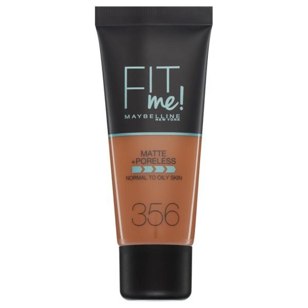 Maybelline Fit Me! Matte And Poreless Foundation 30 Ml Various Shades 356 Warm Coconut