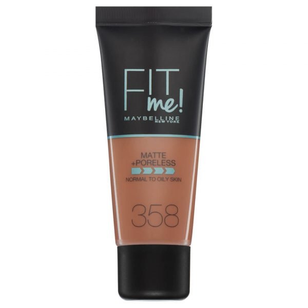 Maybelline Fit Me! Matte And Poreless Foundation 30 Ml Various Shades 358 Latte