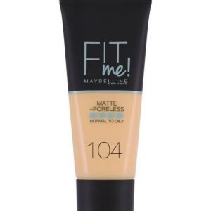 Maybelline Fit Me Matte+Poreless Meikkivoide 30 ml 104 Soft Ivory