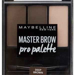 Maybelline Master Brow Kit Kulmavärisetti Deep Brown