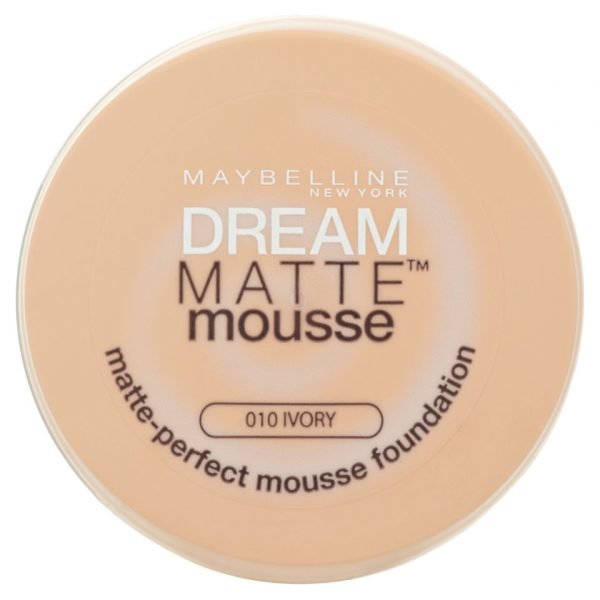 Maybelline New York Dream Matte Mousse Foundation Various Shades Ivory 010