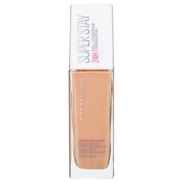 Maybelline Superstay 24h Liquid Foundation Various Shades 48 Sun Beige