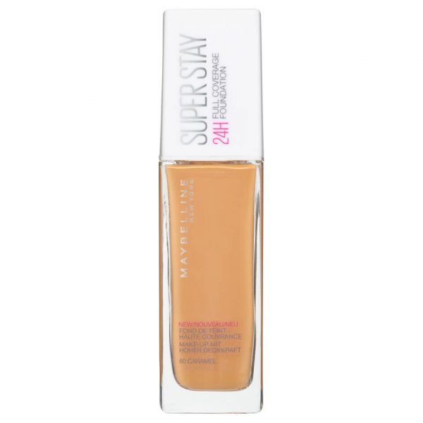 Maybelline Superstay 24h Liquid Foundation Various Shades 60 Caramel