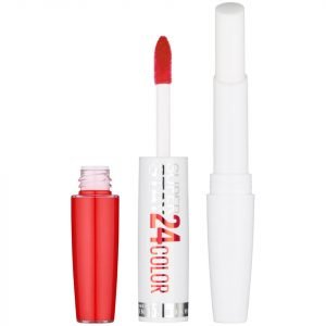 Maybelline Superstay 24hr Super Impact Lip Colour Various Shades Steady Red-Y