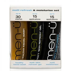 Men-Ü Matt Refresh And Moisturise Set 15 Ml 3 Products