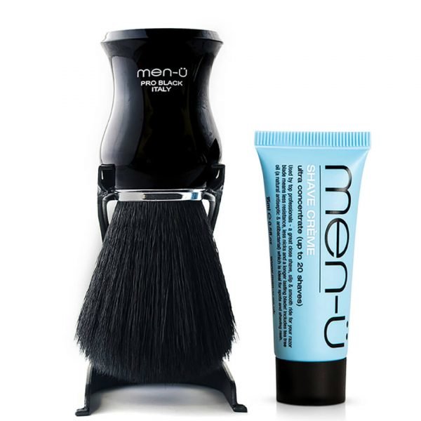 Men-Ü Pro Black Shaving Brush