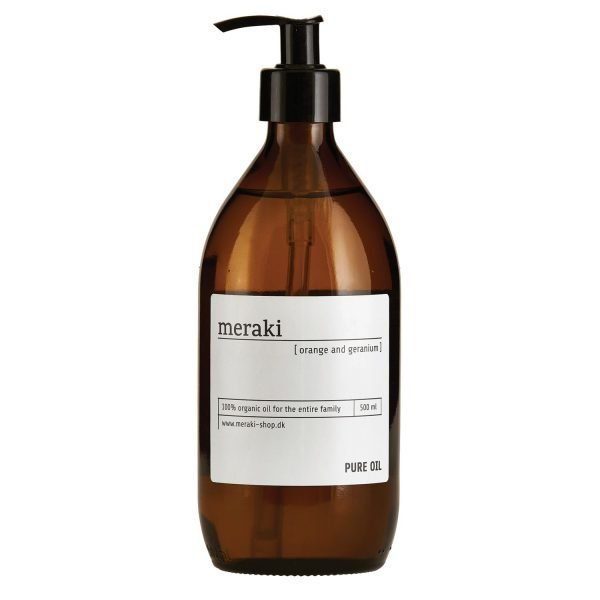 Meraki Pure Oil Vartaloöljy Appelsiini / Kurjenpolvi 500 Ml