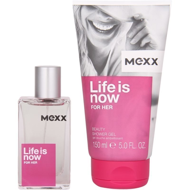 Mexx Life is Now Woman EdT 30ml Shower Gel 150ml