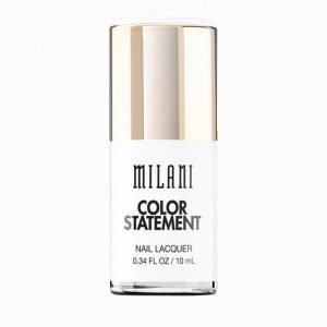 Milani Color Statement Nail Lacquer Kynsilakka White Bright