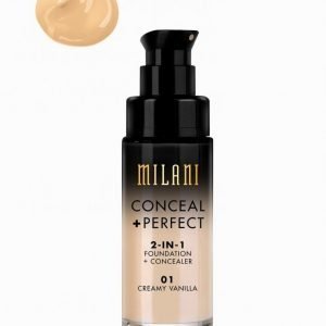 Milani Conceal & Perfect Liquid Foundation Meikkivoide Creamy Vanilla