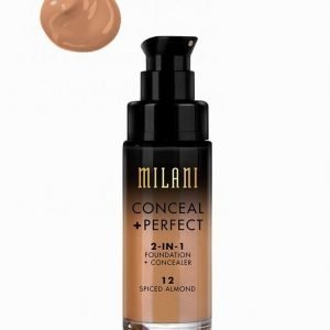 Milani Conceal & Perfect Liquid Foundation Meikkivoide Spiced Almond