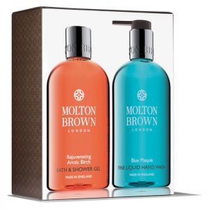 Molton Brown Rejuvenating Arctic Birch And Blue Maquis Hand & Body Set